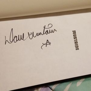 Sign dave mustaine autobiography book